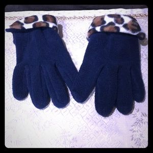 Women’s Fuzzy Winter Gloves Sz M-L ~GC~